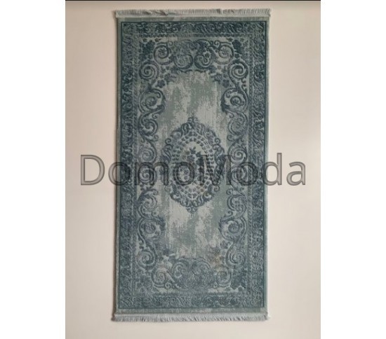 Акриловий килим Asi Plus L992A Coken Kyu Turkuaz - Висока якість за найкращою ціною в Україні